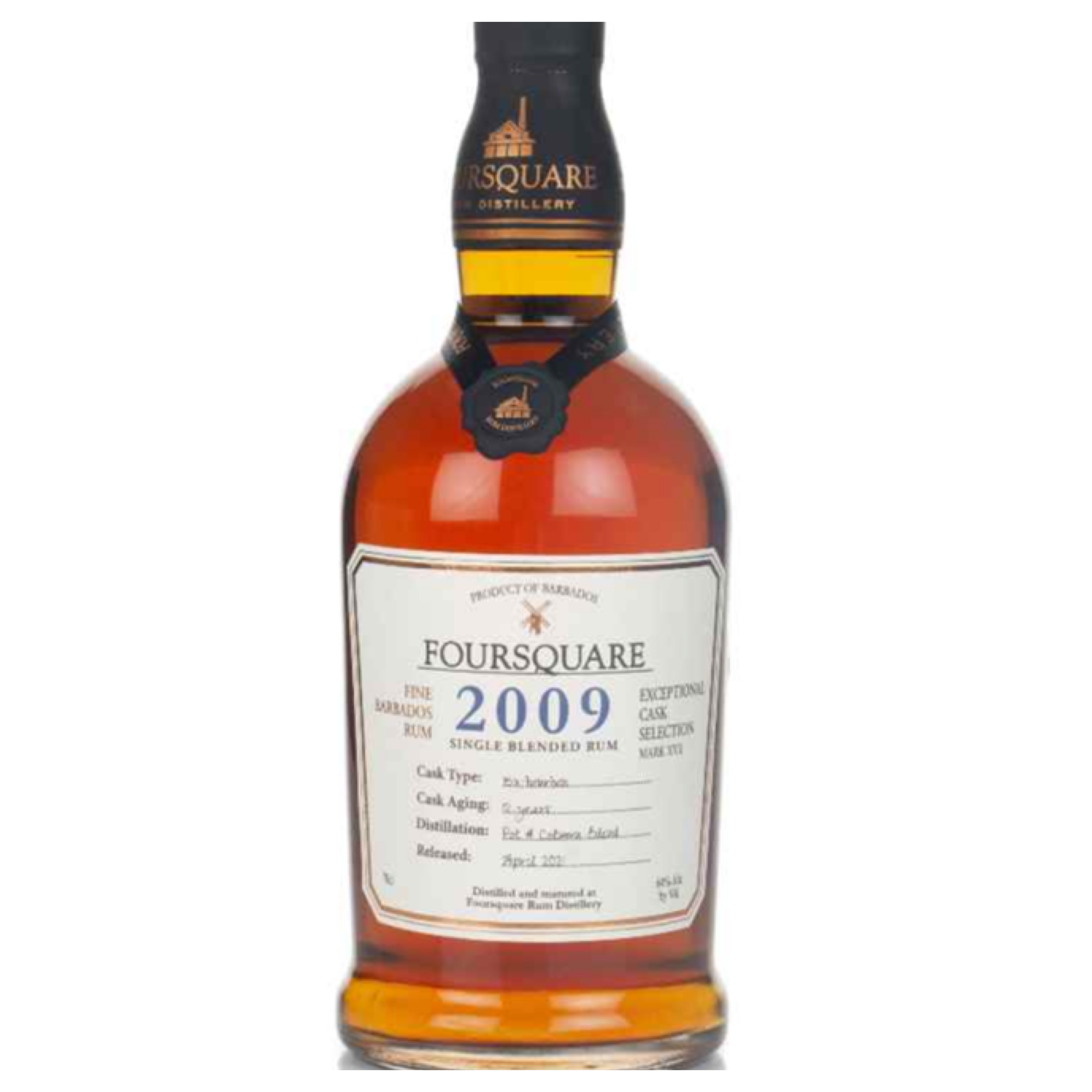 Foursquare - Exceptional Cask Selection Mark XVII - Cask Strength 2009 12 year old Rum