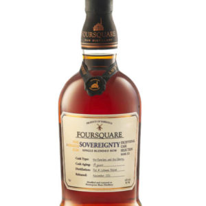 Foursquare Sovereignty Exceptional Cask Selection Rum.