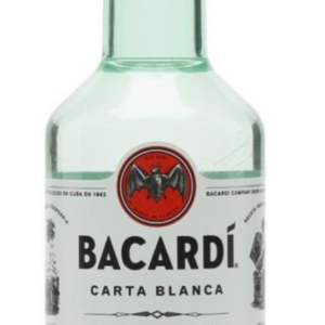 Bacardi Carta Blanca Rum Miniature