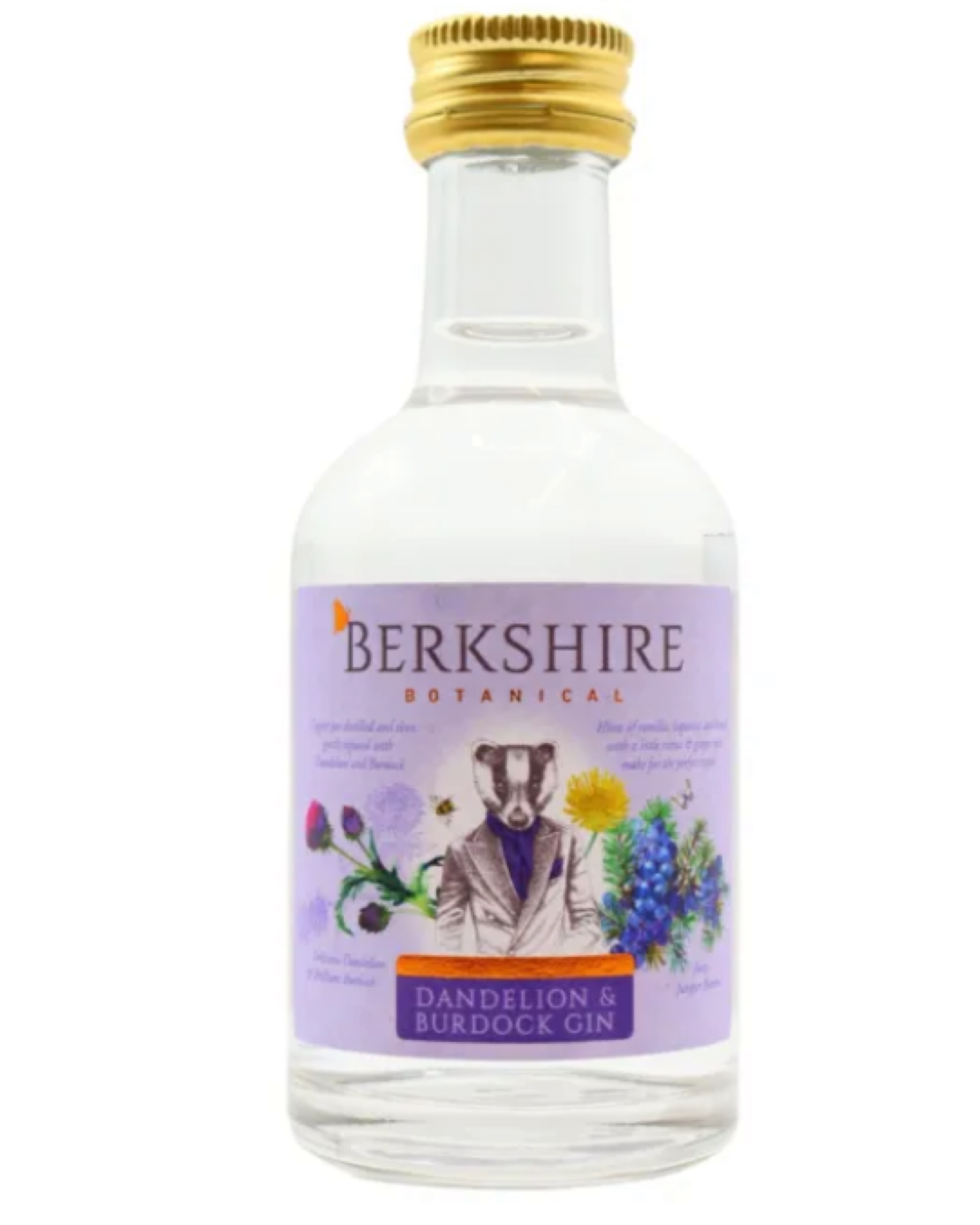 Berkshire Botanical Dandelion & Burdock Gin Miniature