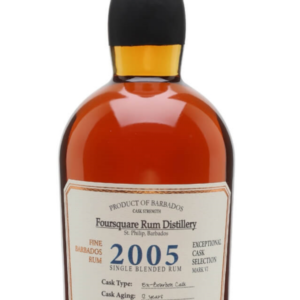 Foursquare 2005 Bourbon Cask 12 Year Old Rum