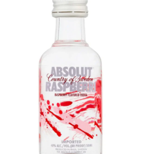Absolut Raspberri Vodka Miniature