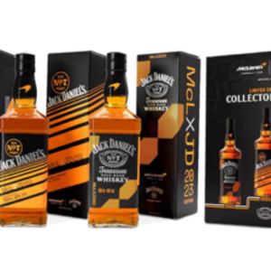 Jack Daniel’s x McLaren Limited Edition Collector Box | 2023, 2024 & 2025 Bottles | Individually Numbered out of 2,000 | Exclusive Premium Whiskey Gift Set